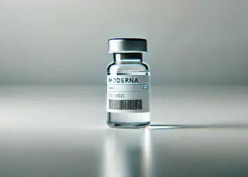 Moderna vaccine vial