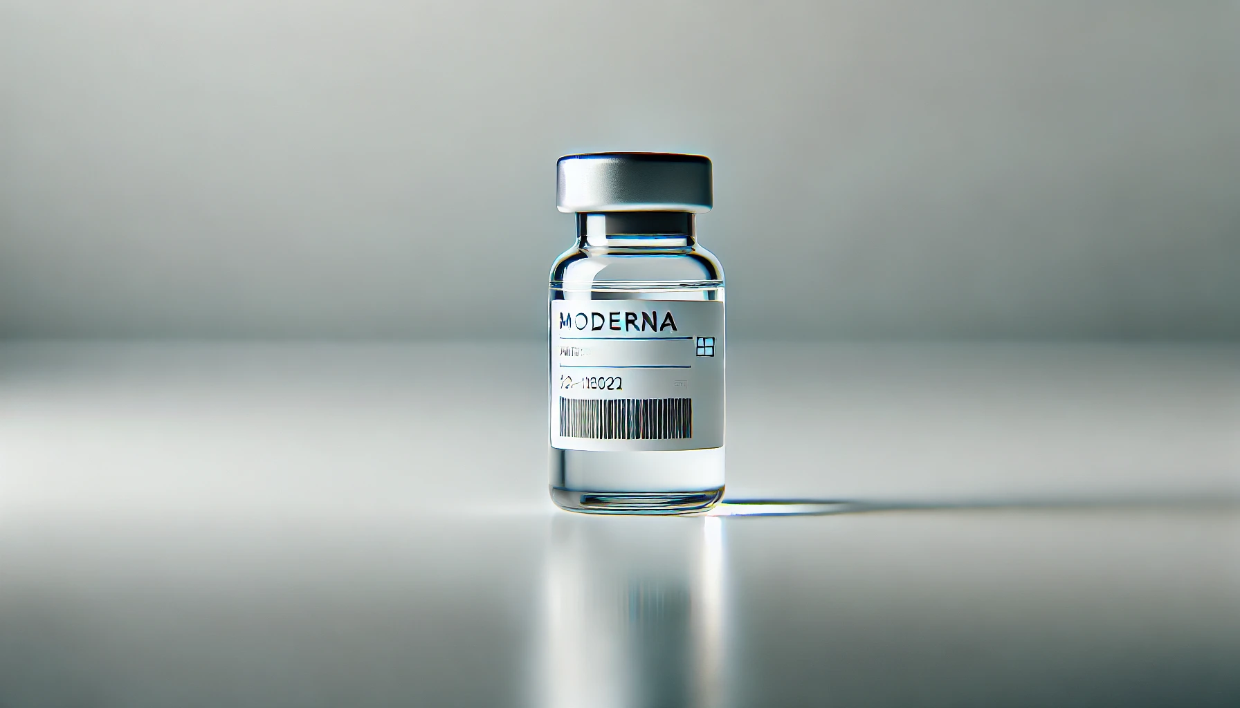 Moderna vaccine vial